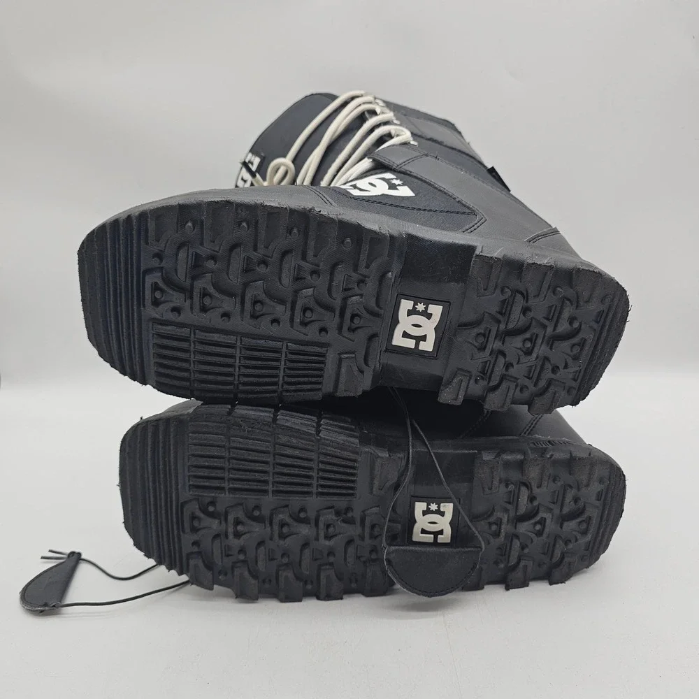 DC Mens Snowboarding Boots Phase 2015 ADYO200018 Lace-Up Size 9.5 Black‎